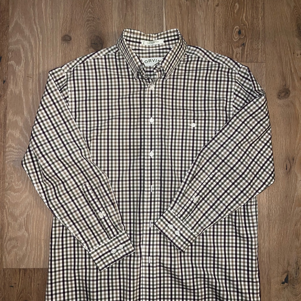 Men’s Orvis Sz Large Button Down